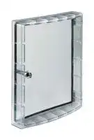 1SDA038344R1: Protective Cover with Key, IP54, SACE Emax/E1/E6/Tmax Series T8 Circuit Breakers