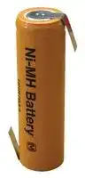 HHR-70AA-1Z: Rechargeable Battery, Single Cell, 1.2 V, Nickel Metal Hydride, 780 mAh, AA, Tagged, 1