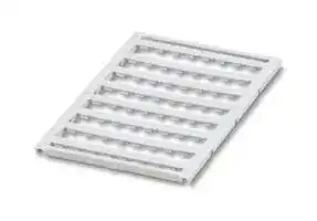 0821548: Terminal Block Marker, White, Marker Sheet