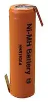 HHR-150AA-1Z: Rechargeable Battery, Single Cell, 1.2 V, Nickel Metal Hydride, 1.58 Ah, AA, Tagged, 1