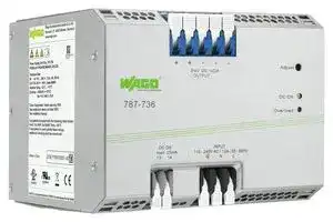 787-736: AC/DC DIN Rail Power Supply (PSU), ITE, 1 Output, 960 W, 24 VDC, 40 A