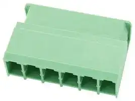1804836: Terminal Block, Horizontal, Header, 7.62 mm, 6 Ways, 20 A, 630 V, Through Hole Right Angle