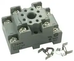 SR2P-05..: RELAY SOCKET, 8PIN, 10A, 300V