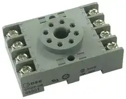 SR2P-06..: RELAY SOCKET, 8PIN, 10A, 300V