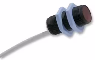 S15-PA-2-A00-NK: Photoelectric Sensor, Tubular, S15 Series, Retroreflective, 4 m, NPN, 12 V to 30 V