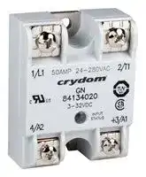 84134180: Solid State Relay, 125 A, 660 VAC, Panel Mount, Screw, Zero Crossing