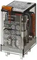 55.32.9.024.0040: Power Relay, Plug In, DPDT, 24 VDC, 10 A, 55 Series, Socket, DC