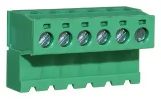 CTBP96HJ/6: Wire-To-Board Terminal Block, Inverted, 5.08 mm, 6 Ways, 28 AWG, 14 AWG, 1.5 mm², Screw