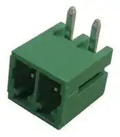 20.155MH/2-E: Terminal Block, Horizontal, Header, 3.5 mm, 2 Ways, 10 A, 250 V, Through Hole Right Angle