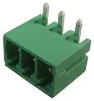 20.155MH/3-E: Terminal Block, Horizontal, Header, 3.5 mm, 3 Ways, 10 A, 250 V, Through Hole Right Angle