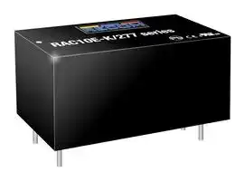 RAC10E-3.3SK/277 — AC/DC PCB Mount Power Supply (PSU), ITE & Household, 1 Output, 10 W, 3.3 VDC, 2.5 A