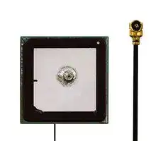 ECHO26A/0.1M/IPEX/S/S/15: Patch GPS Antenna 1.57542GHz, 1.5 VSWR 27dBi Gain, 50ohm R/H Circular Polarisation, I-Pex Connector