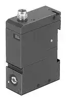 152616: Pressure Switch, M5, 4 Pin M8 Plug, Changeover Switch, LED Yellow Indication, 2 bar to 8 bar
