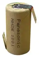 HHR-260SCP-1Z: Rechargeable Battery, Single Cell, 1.2 V, Nickel Metal Hydride, 2.6 Ah, SC, Tagged, 1