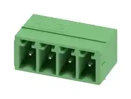 1803293: Terminal Block, Header, 3.81 mm, 4 Ways, 8 A, 160 V, Through Hole Right Angle