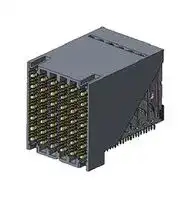 10131762-301LF: Connector, R/A, 6Pair x 8Col, ExaMAX 10131762 Series, 160 Contacts, 2 mm, Receptacle, Press Fit