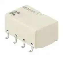 G6K-2F-Y-TR-DC5: Signal Relay, 5 VDC, DPDT, 1 A, G6K Series, Surface Mount, Non Latching