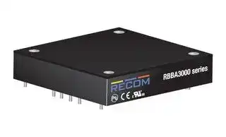 RBBA3000-50: Non Isolated POL DC/DC Converter, Half Brick, 3 kW, 0 V, 60 V, 50 A