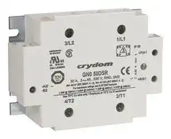 GN025DSR — Solid State Relay, 25 A, 530 VAC, Panel Mount, Screw