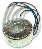 VTX-146-500-125: Toroidal Transformer, 500 VA, 230V, 2 x 25V, Single Primary, Dual Secondary, Open, Chassis Mount