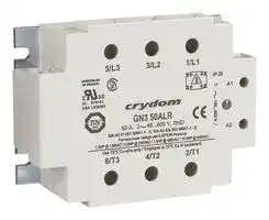 GN325BSZ — Solid State Relay, 25 A, 530 VAC, Panel Mount, Screw, Zero Crossing