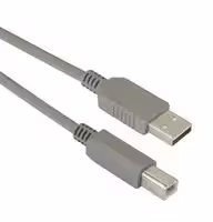 ECUSBAB-3M: USB CABLE, 2.0 A PLUG-B PLUG, 9.8
