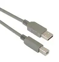 ECUSBAB-3M: USB CABLE, 2.0 A PLUG-B PLUG, 9.8