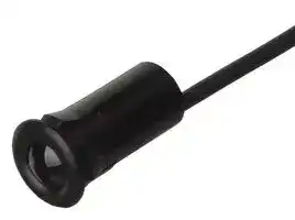 PE12CNT15NC: Photoelectric Sensor, Through Beam, 880nm Infrared LED, 15m, 5m Cable, IP67, 30VDC