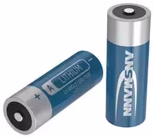 1522-0038: Battery, 3.6 V, A, Lithium Thionyl Chloride, 3.6 Ah, Raised Positive and Flat Negative, 1