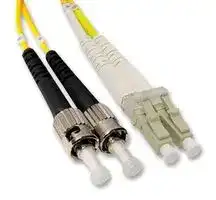 SPC23043: Fiber Optic Cable, 1 m, 2mm, Singlemode, 2 Fibers, ST  to LC