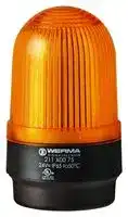 21130067: Beacon, LED, Yellow, Steady, 115 VAC, 58 mm x 97 mm, IP65