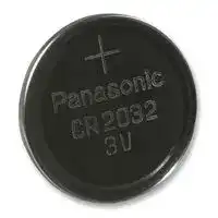 CR-2032/BS: Battery, 3 V, 2032, Lithium Manganese Dioxide, 220 mAh, Pressure Contact, 1