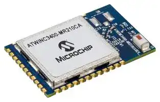 ATWINC3400-MR210CA122: Bluetooth 4.0, Class 1, Class 2 Module, 2.5V to 4.2V Supply, 72Mbps, -90 dB Sensitivity,  2.4GHz
