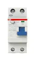 2CSF202001R1900: Circuit Breaker, RCCB, F200, 2P, 30 mA, 230 V, 100 A