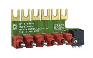CP1W-SWB06: Option Card, Switch Simulation, 6 Position, CP1W Series Controller