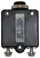 W58-XC4C12A-2: Thermal Circuit Breaker, Push-to-Reset, W58 Series, 2 A, 1 Pole, 50 V, 250 V, Panel