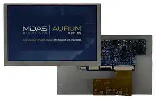 MVT-E050000: TFT LCD, 5 to 12 V, 5 ", 800 x 480 Pixels, Landscape, RGB, 3.3V