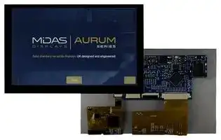 MVT-E050000C: TFT LCD, 5 to 12 V, 5 ", 800 x 480 Pixels, Landscape, RGB, 3.3V