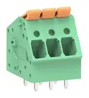 224929-0003: Wire-To-Board Terminal Block, 5 mm, 3 Ways, 24 AWG, 12 AWG, 3.09 mm², Push In Lock
