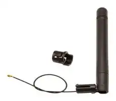 A24-HABUF-P5I: Dipole Antenna, 2.4 to 2.5GHz, Dipole, 2.14dBi, 2 VSWR, 1W, Vertical