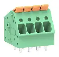 224929-0004: Wire-To-Board Terminal Block, 5 mm, 4 Ways, 24 AWG, 12 AWG, 3.09 mm², Push In Lock