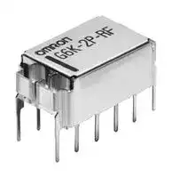 G6K-2P-RF-DC24: Signal Relay, 24 VDC, DPDT, 1 A, G6K Series, Through Hole, Non Latching