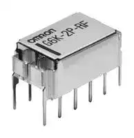 G6K-2P-RF-DC5: Signal Relay, 5 VDC, DPDT, 1 A, G6K Series, Through Hole, Non Latching
