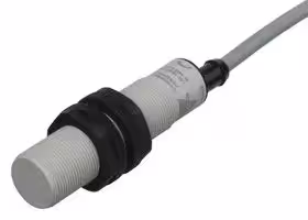 CA18CAF08NA: Capacitive Proximity Sensor, Type CA18CAF, M18, 8 mm, NPN, 10 to 40 Vdc, Pre-Wired