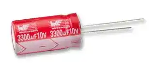 860040273002: Electrolytic Capacitor, 220 µF, 10 V, ± 20%, Radial Leaded, 4000 hours @ 105°C, Polar