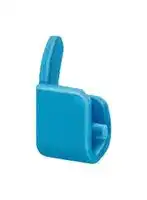 5ST3767: End Cap Set, Blue, 5ST376 Pin Busbars