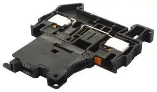 3211903: Fused Terminal Block, 2 Ways, 24 AWG, 10 AWG, 6 mm², Push In, 6.3 A