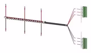 3KC9822-6: Auxiliary Conductor Terminal Kit, 3KC Series Transfer Switching Equipment