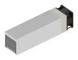 LA V 34 250 12: Fan / Force Cooled Heat Sink, 12VDC, 0.11 K/W, 83 mm, 80 mm, 250 mm, 222 m³/h, 71 dBA
