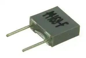 168222K100A-F: FILM CAPACITOR, 2200PF, 100V, 10%, RADIAL
